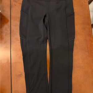 Lululemon crop Leggings size 4 black